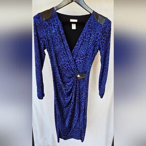 Vintage CACHÉ Leopard Print Dress.